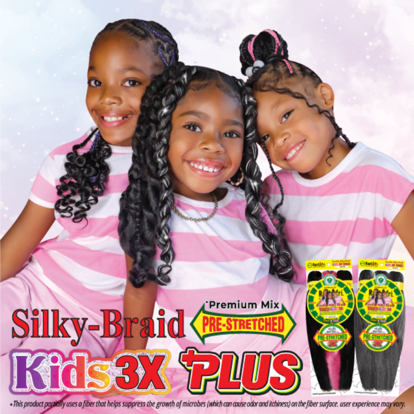 Picture of RastAfri Silky Pre-Stretched 3X Kids Plus