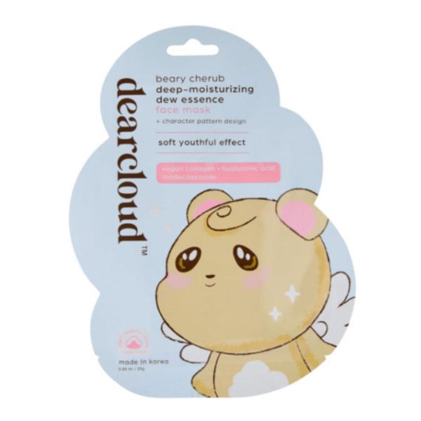 Picture of dearcloud Beary Cherub Deep-Moisturizing Dew Essence Face Mask